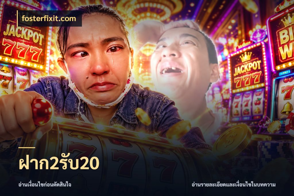 ฝาก2รับ20 สีสันของโปรฝากและยอดรับ กับ fosterfixit.com