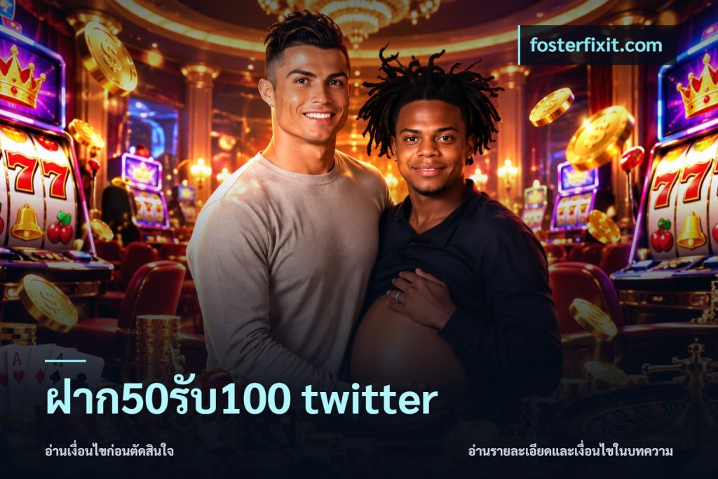 ฝาก50รับ100 twitter