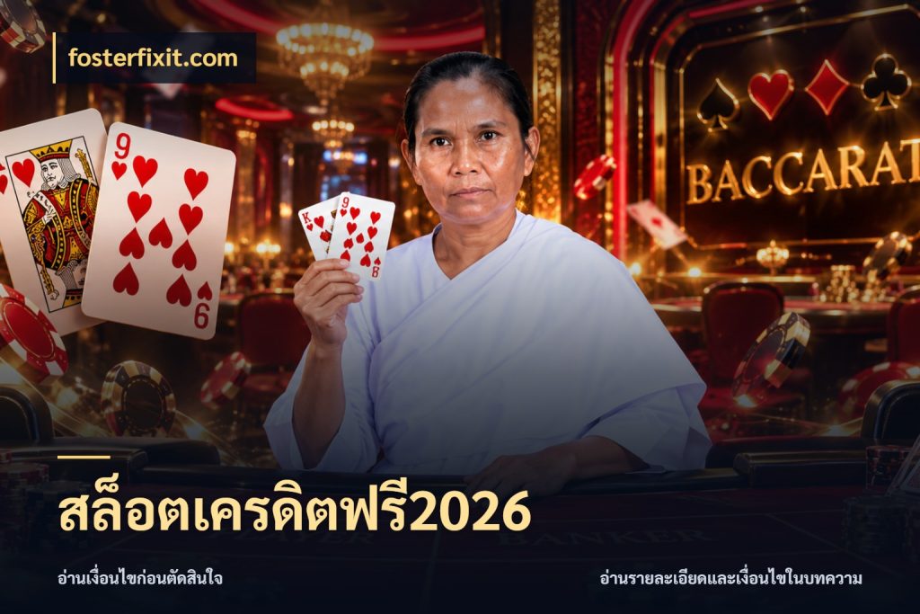 สล็อตเครดิตฟรี2026 สีสันของเครดิตฟรีและเกมแนวที่ชอบ สไตล์ fosterfixit.com