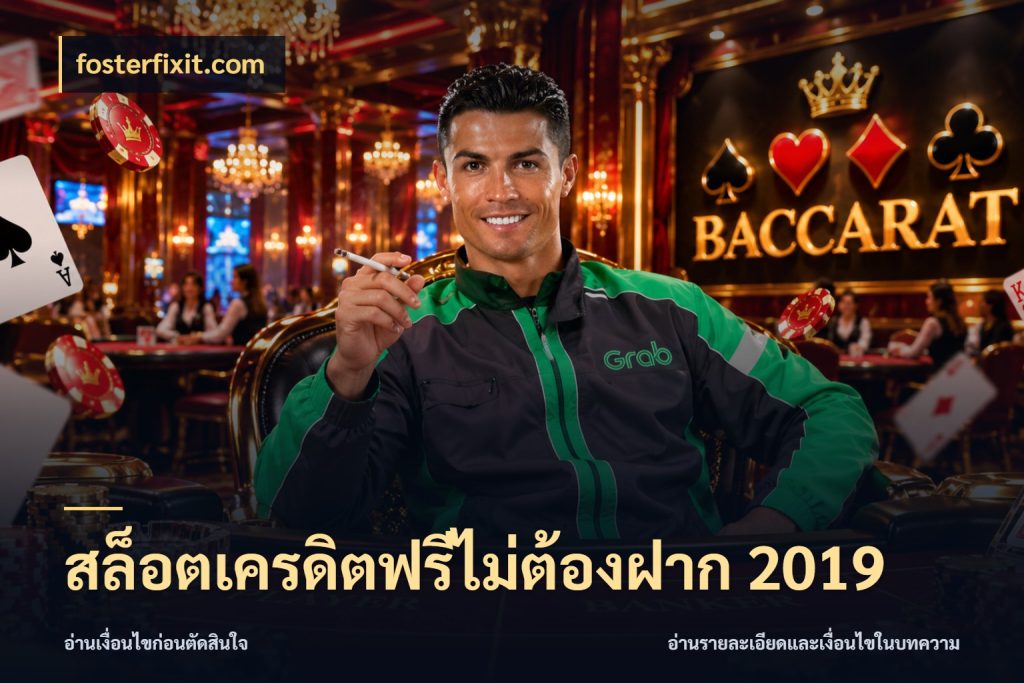 สล็อตเครดิตฟรีไม่ต้องฝาก 2019 fosterfixit.com เปิดประเด็นเครดิตฟรีสำหรับคนชอบลุ้น