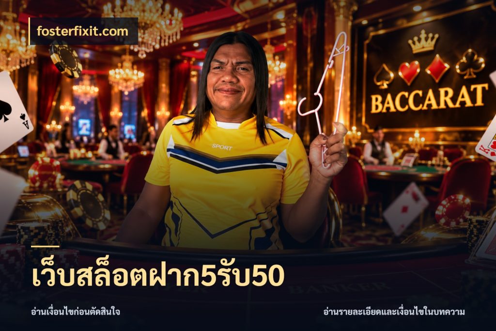 เว็บสล็อตฝาก5รับ50 เปิดมุมโปรให้เข้ากับเกมแนวโปรด สไตล์ fosterfixit.com