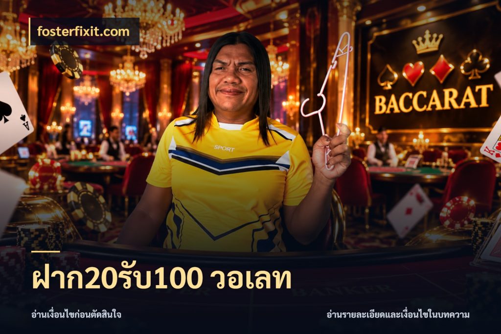 ฝาก20รับ100 วอเลท fosterfixit.com รูปแบบโบนัสกับสิทธิ์ของสายเกม
