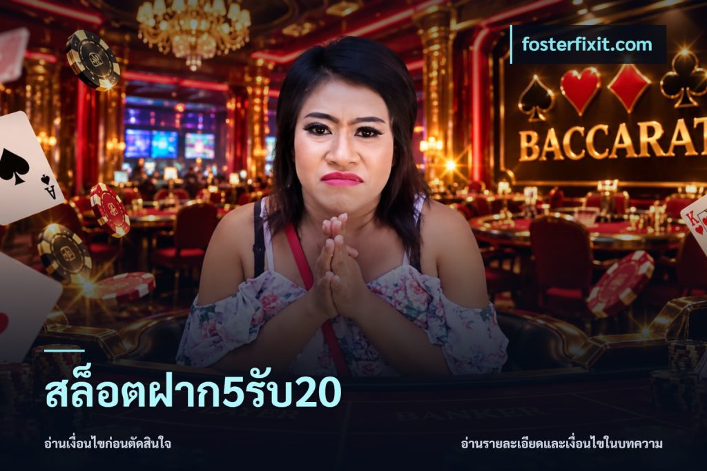 สล็อตฝาก5รับ20