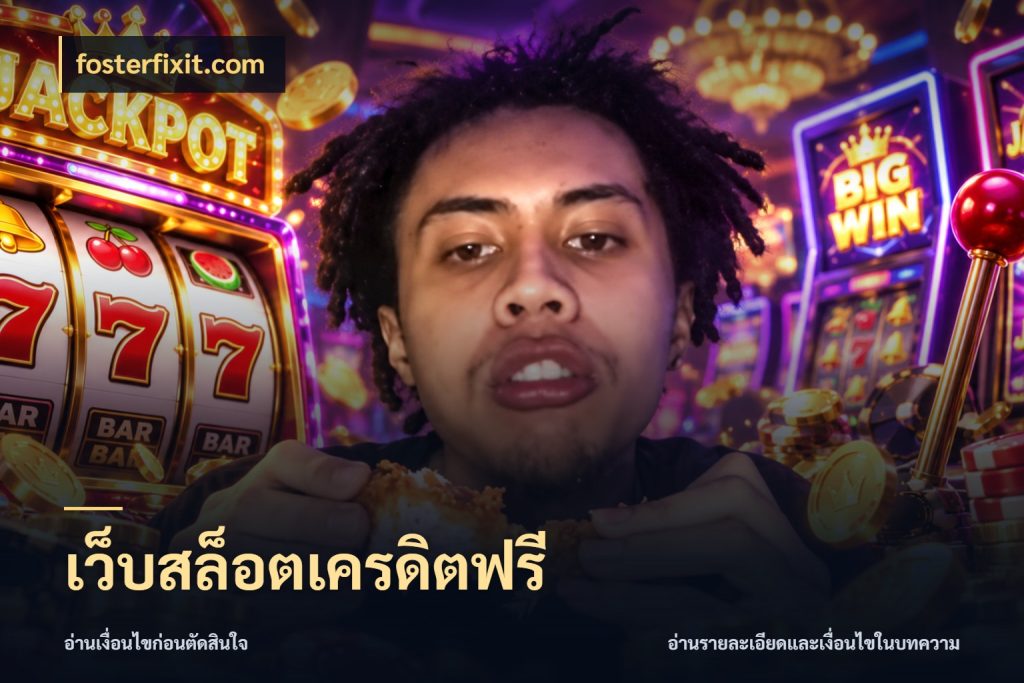 เว็บสล็อตเครดิตฟรี fosterfixit.com เครดิตฟรีในมุมที่สายโบนัสสนใจ