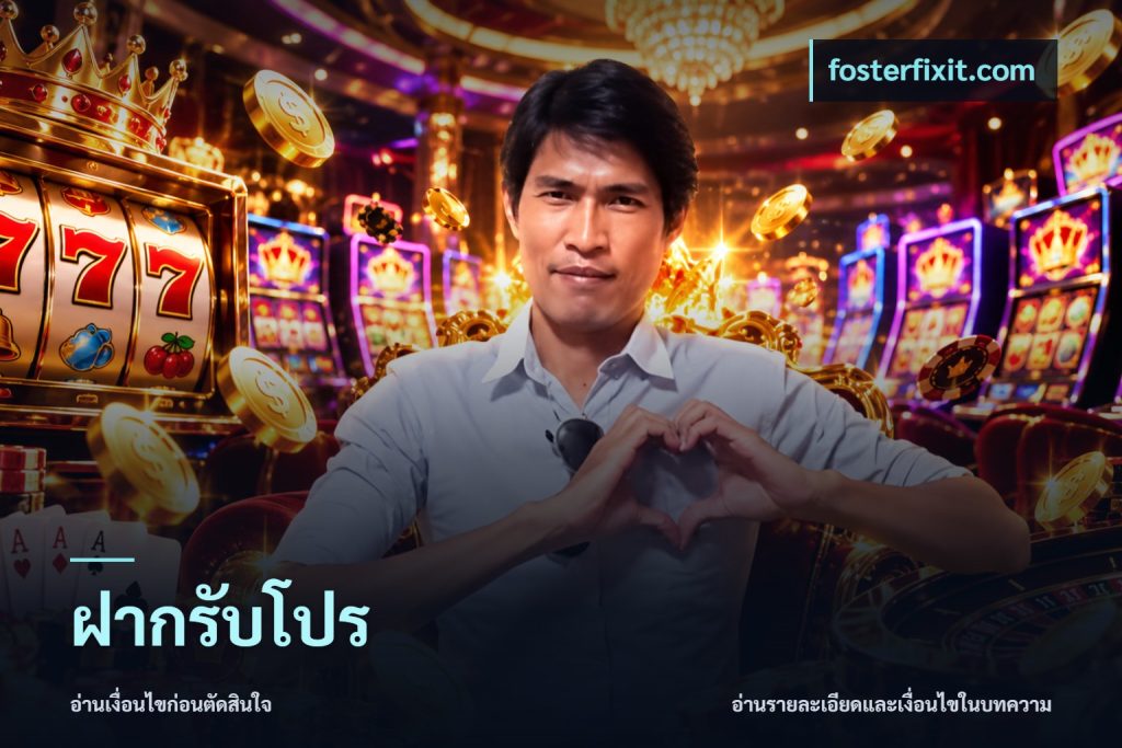 ฝากรับโปร