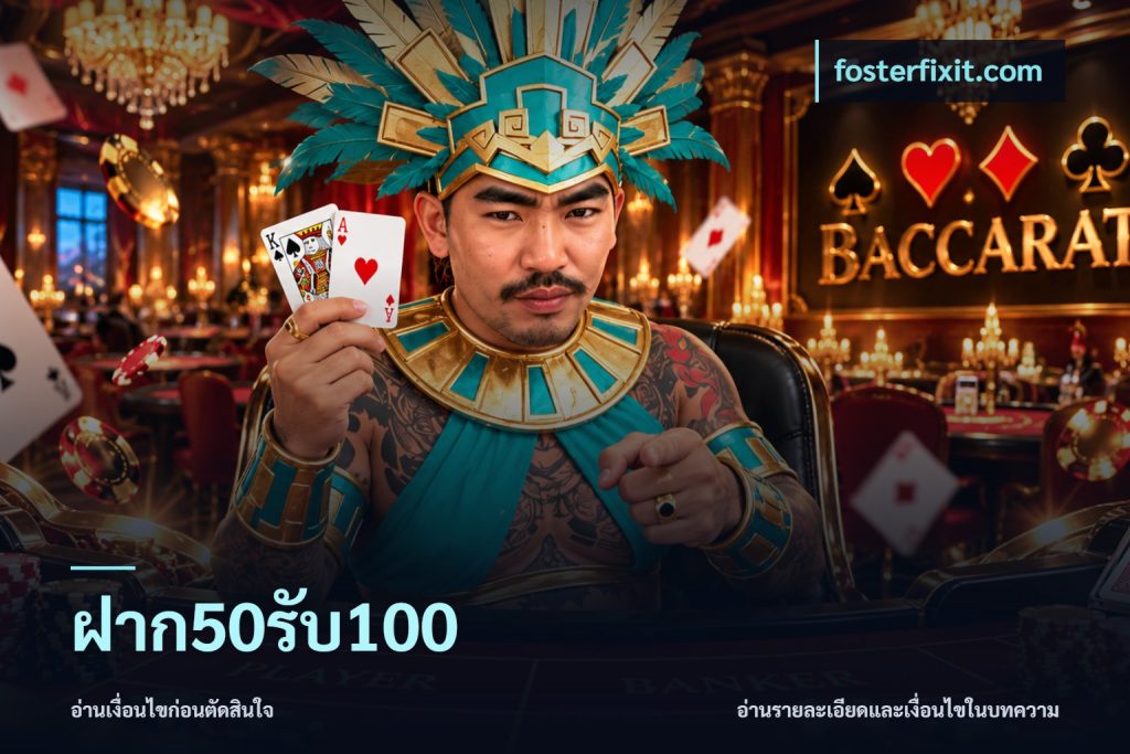ฝาก50รับ100