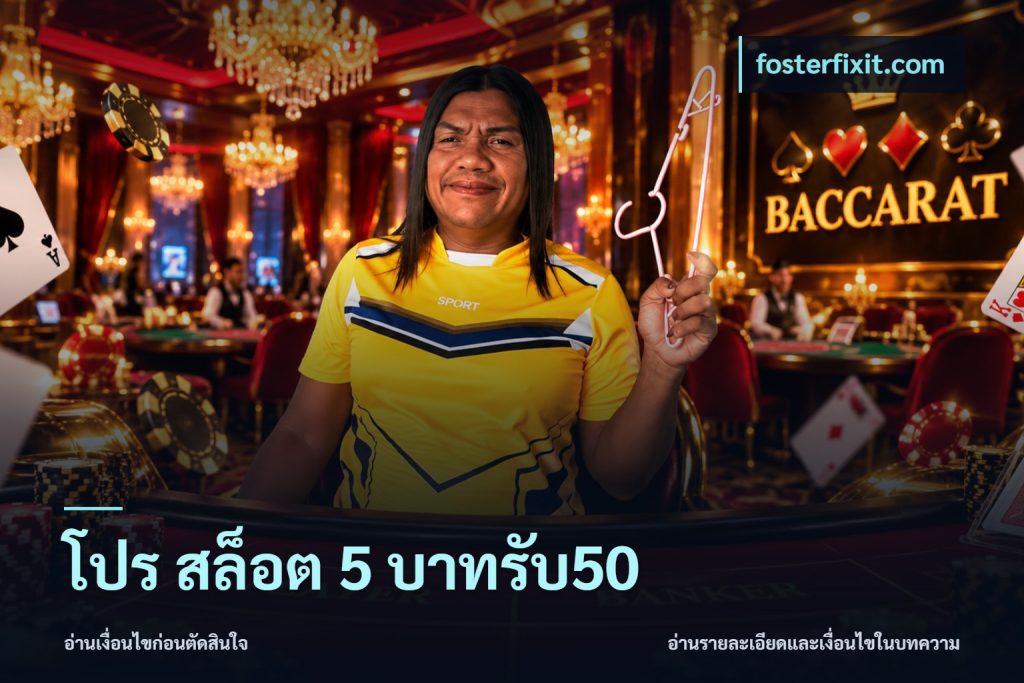โปร สล็อต 5 บาทรับ50