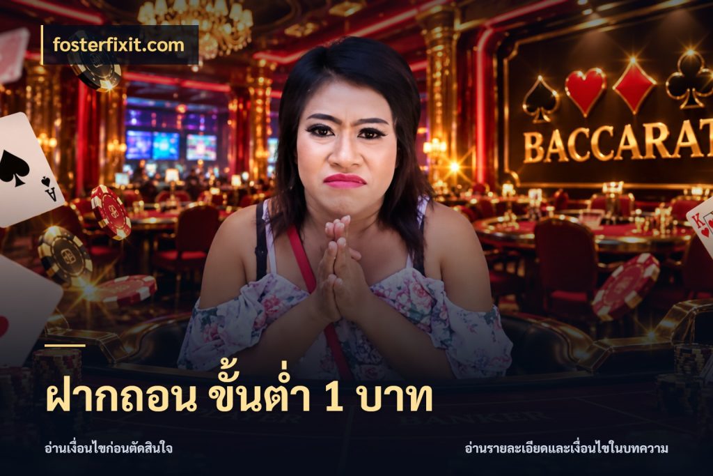 ฝากถอน ขั้นต่ำ 1 บาท fosterfixit.com รู้จักจำนวนแต่ละแบบก่อนเลือกเกม