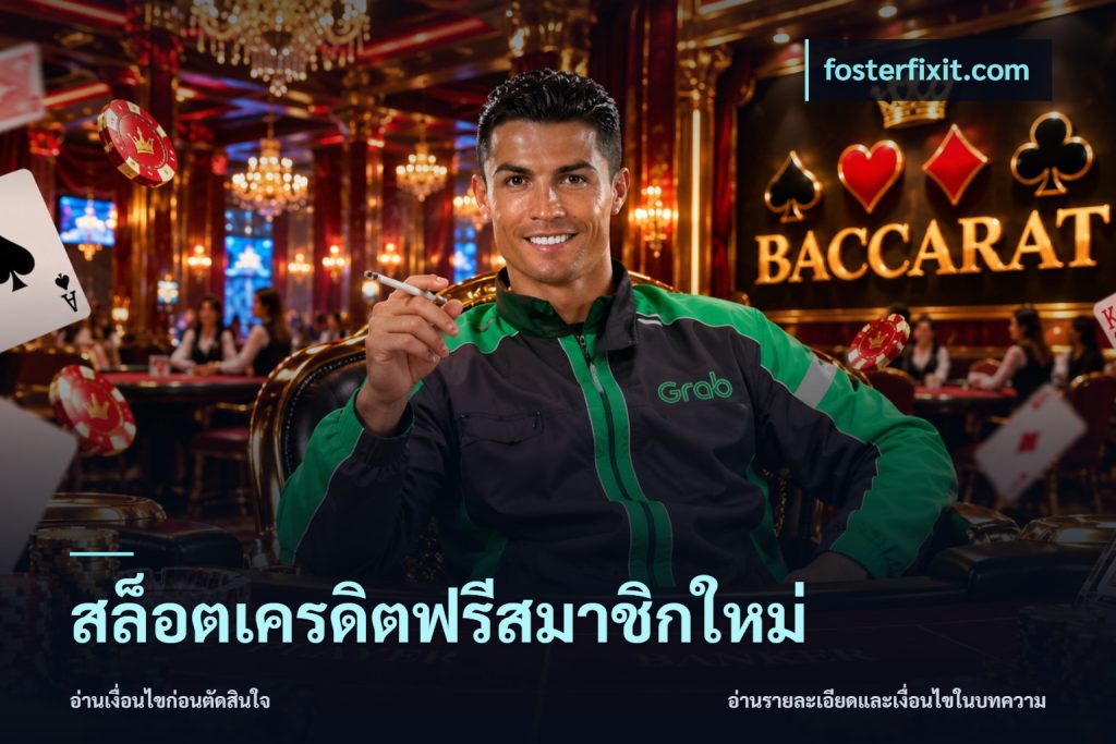 สล็อตเครดิตฟรีสมาชิกใหม่
